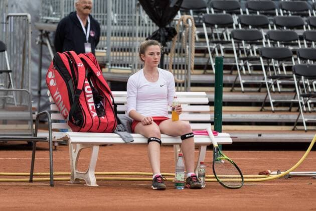 WTO Wiesbaden Tennis Open,29.04.2019,GER,Tennis, Isabel NEUMER (GER) vs. Diane PARRY (FRA) Court 1 2 im Isabel NEUMER,(GER) Eibner-Pressefoto UlrichxScherbaum WTO Wiesbaden Tennis Open Wiesbaden Copyright: xEIBNER UlixScherbaumx EP_USM