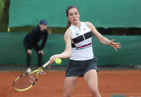 Tennis - WTO WIESBADEN TENNIS OPEN - 29.04.2019, Eleonora Molinaro (LUX) gewinnt gegen Ipek Soylu (TUR) und qualifiziert sich fuer das Hauptfeld, - Frank Heinen rscp-photo.net