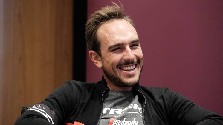 Sport Bilder des Tages 30.04.2019 xkhx Eschborn Fahrer vor dem Radrennen Eschborn - Frankfurt John Degenkolb (Trek-Segafredo),