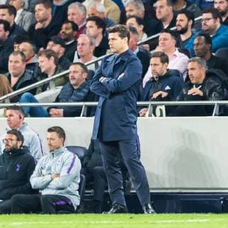 Champions League 2018-2019 Tottenham Hotspur v Ajax 30-04-2019: Voetbal: Tottenham Hotspur v Ajax: Londen Champions League Seizoen 2018-2019 l+r Coach Mauricio Pochettino (Tottenham Hotspurs)
