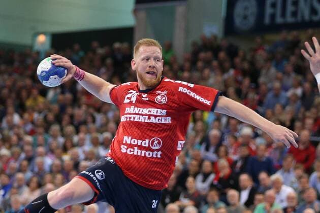 SG Flensburg-Handewitt vs SC DHfK Leipzig, Handball, 1.Bundesliga, 01.05.19 Jim Gottfridsson (SG Flensburg-Handewitt, 24)