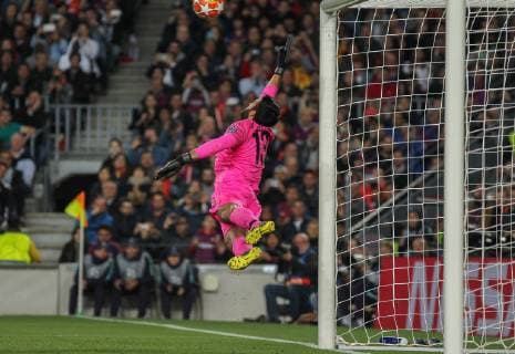 May 1, 2019 - Barcelona, Barcelona, Spain - Becker of Liverpool in action during UEFA Champions League football match, between Barcelona and Liverpool, May 01th, in Camp Nou stadium in Barcelona, Spain. Soccer: Champions League - FC Barcelona Barca v Liverpool - ZUMAa181 20190501_zaa_a181_115 Copyright: xAFP7x