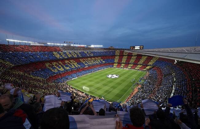 Soccer: UEFA Champions League 2018 19 : General view of the Camp Nou prior the UEFA Champions League Match between FC Barcelona Barca vs Liverpool FC at Camp Nou Stadium in Barcelona, Spain, May 1, 2019. Noxthirdxpartyxsales  (102316634)