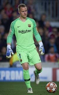 Soccer: UEFA Champions League 2018 19 : Ter Stegen of Barcelona in action during the UEFA Champions League Match between FC Barcelona Barca vs Liverpool FC at Camp Nou Stadium in Barcelona, Spain, May 1, 2019. Noxthirdxpartyxsales  (102332675)