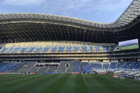 May 1, 2019 - EUM20190501DEP11.JPG.GUADALUPE, NL., SoccerFutbol-Monterrey.- Aspectos del ambiente previo a la final de la Copa de Campeones de la Concacaf 2019 entre Monterrey y Tigres, que tendra lugar en el Estadio BBVA Bancomer este 1 de mayo. Foto: Agencia EL UNIVERSALAFBV. Latin News: May 1, 2019 *** May 1 2019 EUM20190501DEP11 JPG GUADALUPE NL SoccerFutbol Monterrey Aspects of the atmosphere prior to the final of the CONCACAF 2019 Champions Cup between Monterrey and Tigres that will take place at the BBVA Bancomer Stadium on May 1 Photo Agency EL UNIVERSALAFBV Latin News May 1 2019  - ZUMAu78_ 20190501_zaf_u78_066 Copyright: xElxUniversalx