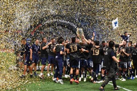 Sport Bilder des Tages May 1, 2019 - EUM20190501DEP23.JPG .GUADALUPE, NL., Soccer Futbol-Monterrey.- Aspectos de la celebracion de Monterrey tras la final de la Copa de Campeones de Concacaf 2019, en la que superaron a Tigres, en partido disputado en el Estadio BBVA Bancomer este 1 de mayo. Foto: Agencia EL UNIVERSAL AFBV Latin News: May 1, 2019  - ZUMAu78_ 20190501_zaf_u78_093 Copyright: xElxUniversalx