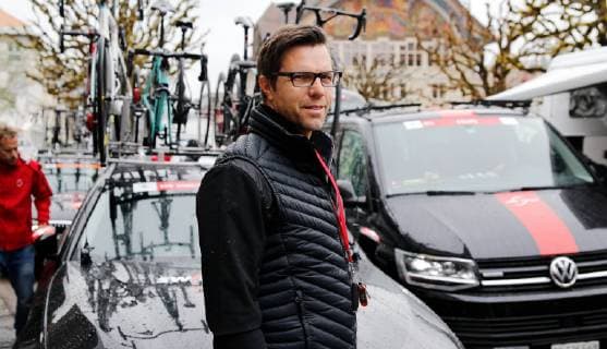 02.05.2019 Le Locle , SCHWEIZ , Radsport 76. Tour de Romandie 2.Etappe Le Locle - Morges Teamchef Danilo Hondo Team Swiss Cycling national team Nationalteam