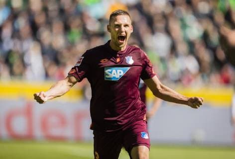 Mönchengladbach, 04.05.2019 Torjubel: Pavel Kaderabek (1899) Borussia Mönchengladbach - TSG 1899 Hoffenheim