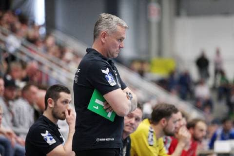 Kay Rothenpieler (Trainer ASV Hamm-Westfalen), ASV Hamm-Westfalen vs TSV Bayer Dormagen, Handball, 2. Bundesliga, 04.05.2019, ASV Hamm-Westfalen vs TSV Bayer Dormagen, Handball, 2. Bundesliga, 04.05.2019 Hamm Copyright: xEIBNER JanxStrohdiekx EP_JSK