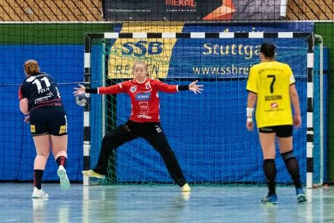 Katrin Forh (SG H2Ku Herrenberg Kuties 11), Jasmin Eckart (HC Roedertal 23), SG H2Ku Herrenberg Kuties vs. HC Roedertal, Handball, 2.Bundesliga, Frauen, HBF, Saison 18 19, 04.05.2019, SG H2Ku Herrenberg Kuties vs. HC Roedertal, Handball, 2.Bundesliga, Frauen, HBF, Saison 18 19, 04.05.2019 Herrenberg Copyright: xEIBNER WolfgangxFrankx EP_WFK