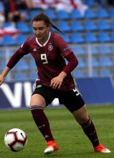 05.05.2019 Albena(Bulgaria) England-Germany UEFA U17 U 17 Under 17 European Championship EM Europameisterschaft women s football Sofie Weidauer Germany : 