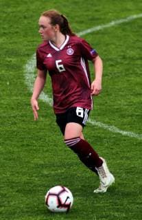 05.05.2019 Albena(Bulgaria) England-Germany UEFA U17 U 17 Under 17 European Championship EM Europameisterschaft women s football Lisanne Gräwe Germany : 
