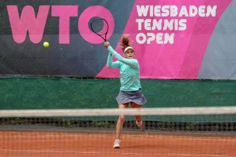 Wiesbaden, Bierstadt, 05.05.2019, Tennis Wiesbaden Tennis Open Finale, Bild: Katarina ZAVATSKA (UKR) Wiesbaden Bierstadt Hessen Deutschland