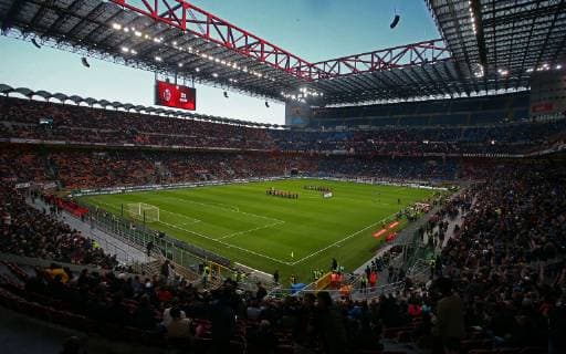 Photo Spada LaPresse May 06 , 2019 Milan ( Italy ) soccer Milan vs Bologna - Italian Football Championship League A TIM 2018 2019 - San Siro Stadium In the pic: the stadium  Copyright: xSpada LaPressex