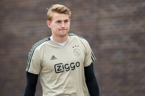 Ajax Amsterdam Training Session Matthijs de Ligt during the Ajax Amsterdam Training Session at Amsterdam Arena, Amsterdam Content Not Available For UK Newspapers Copyright: xSjoerdxTullenaarx FIL-13222-0005