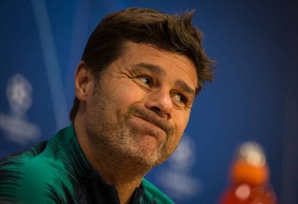 Spurs Manager Mauricio Pochettino during the training & press conference PK Pressekonferenz ahead of the Champions League semi-final 2nd league match between Ajax & Tottenham Hotspur at Johan Cruyff Arena, ArenA Boulevard 1, 1101 AX Amsterdam, Netherlands on 7 May 2019. Copyright: xAndyxRowlandx PMI-2815-0003