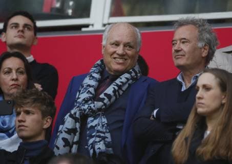 Former Ajax and Tottenham manager Martin Jol during the UEFA Champions League match at the Johan Cruyff Arena, Amsterdam. Picture date: 8th May 2019. Picture credit should read: David Klein Sportimage EDITORIAL USE ONLY. No use with unauthorised audio, video, data, fixture lists, club league logos or live services. Online in-match use limited to 120 images, no video emulation. No use in betting, games or single club league player publications. SPI-0075-0010