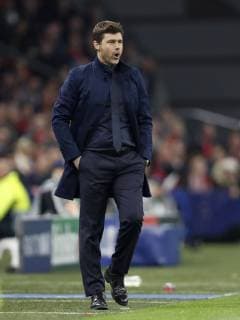 Tottenham Hotspur FC coach Mauricio Pochettino during the UEFA Champions League semi final match Ajax Amsterdam and Tottenham Hotspur FC at the Johan Cruijff Arena on May 08, 2019 in Amsterdam, The Netherlands UEFA Champions League 2018 2019 xVIxVIxImagesx xMauricexvanxSteenxIVx 14404637