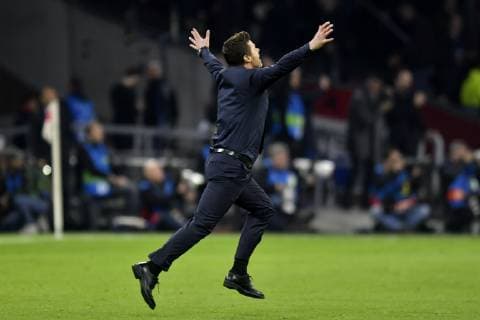 Football: Uefa Champions League 2018 2019 semi final Ajax-Tottenham Hotspur on May 8, 2019 in Amsterdam, The Netherlands Coach Mauricio Pochettino of Tottenham Hotspur Noxthirdxpartyxsales  (102788394)