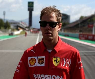 Barcelona, Spain, 09.05.2019, Formel 1, Formula 1, Spain Grand Prix, Sebastian Vettel (GER 5), Scuderia Ferrari Mission Winnow ( DeFodi506