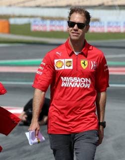 Barcelona, Spain, 09.05.2019, Formel 1, Formula 1, Spain Grand Prix, Sebastian Vettel (GER 5), Scuderia Ferrari Mission Winnow ( DeFodi506