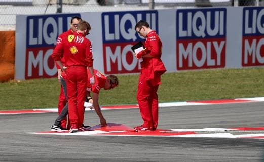 Barcelona, Spain, 09.05.2019, Formel 1, Formula 1, Spain Grand Prix, Sebastian Vettel (GER 5), Scuderia Ferrari Mission Winnow ( DeFodi506