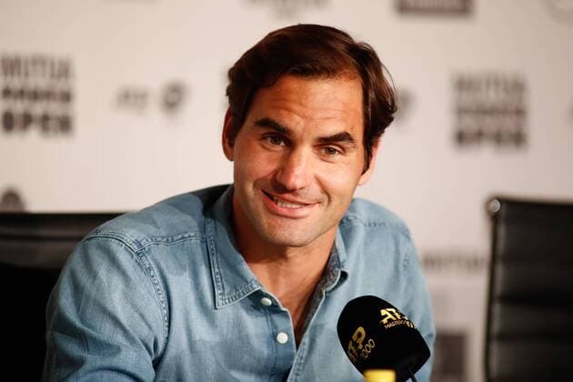 May 9, 2019 - Madrid, MADRID, SPAIN - Roger Federer (SUI) during the Mutua Madrid Open 2019 ATP Tennis Herren Masters 1000 and WTA Tennis Damen Premier) tenis tournament at Caja Magica in Madrid, Spain, on May 09, 2019. Tennis: Mutua Madrid Open 2019, Day 7 - ZUMAa181 20190509_zaa_a181_451 Copyright: xAFP7x