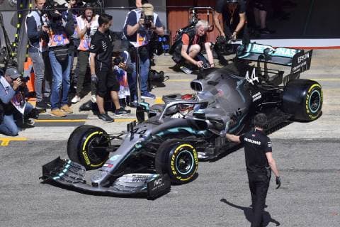 HAMILTON Lewis F1 Team Mercedes AMG F1 2019 Grand Prix 2019 von Spanien am 10. 05. 2019 in Montmelo