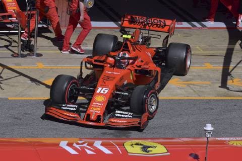 LECLERC Charles F1 Team Scuderia Ferrari F1 2019 Grand Prix 2019 von Spanien am 10. 05. 2019 in Montmelo
