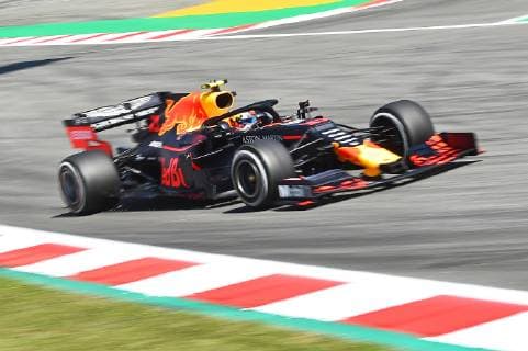 10.05.2019, xekx, FIA Formel 1, Großer Preis von Spanien 2019 - Freies Training emspor, Pierre Gasly (Aston Martin Red Bull Racing) (DFL DFB REGULATIONS PROHIBIT ANY USE OF PHOTOGRAPHS as IMAGE SEQUENCES and or QUASI-VIDEO) Barcelona