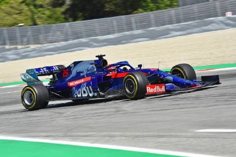 10.05.2019, xekx, FIA Formel 1, Großer Preis von Spanien 2019 - Freies Training emspor, Daniil Kvyat (Red Bull Toro Rosso Honda) (DFL DFB REGULATIONS PROHIBIT ANY USE OF PHOTOGRAPHS as IMAGE SEQUENCES and or QUASI-VIDEO) Barcelona