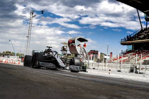 Motorsports: FIA Formula One World Championship WM Weltmeisterschaft 2019, Grand Prix of Spain, 44 Lewis Hamilton (GBR, Mercedes AMG Petronas Motorsport), Barcelona Spain