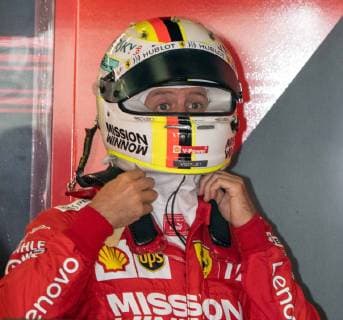 Motorsports: FIA Formula One World Championship WM Weltmeisterschaft 2019, Grand Prix of Spain, 5 Sebastian Vettel (GER, Scuderia Ferrari Mission Winnow), (Verwendung nur in Deutschland - GERMANY ONLY) *** Motorsports FIA Formula One World Championship 2019 Grand Prix of Spain 5 Sebastian Vettel GER Scuderia Ferrari Mission Winnow Use only in Germany GERMANY ONLY 