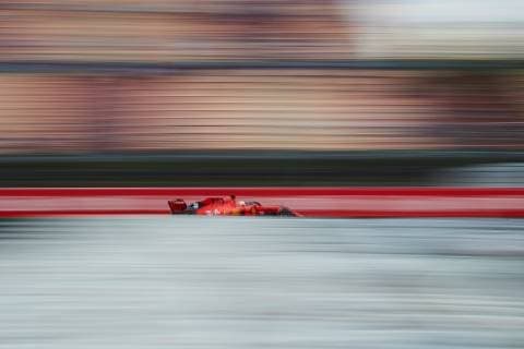 German Formula One driver Sebastian Vettel, Ferrari, steers his car on Barcelona-Catalonia circuit in Montmelo, Barcelona, Spain, during the free practice session for the Spanish Grand Prix, 11 May 2019. Formula One Spanish Grand Prix will take place 12 May 2019. 2019 Spanish Grand Prix !ACHTUNG: NUR REDAKTIONELLE NUTZUNG!  Copyright: xALEJANDROxGARCIAx GRAFCAT8731 20190511-636931798278675956