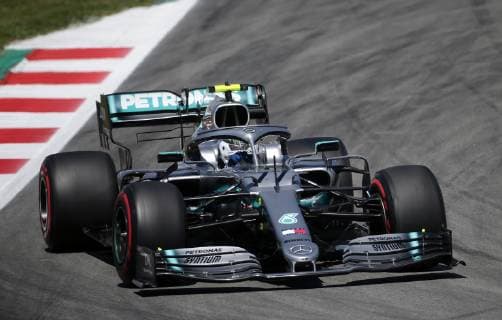 Barcelona, Spain, 10.05.2019, Formel 1, Formula 1, Spain Grand Prix, Valtteri Bottas (FIN 77), Mercedes-AMG Petronas Motorsport ( DeFodi506