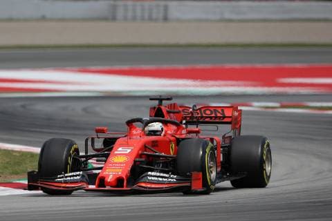 Sport Bilder des Tages Sebastian Vettel, Scuderia Ferrari, formula 1 GP, Spanien in Barcelona 11.05.2019 Photo:mspb Jean Petin Sebastian Vettel, formula 1 GP, Spanien