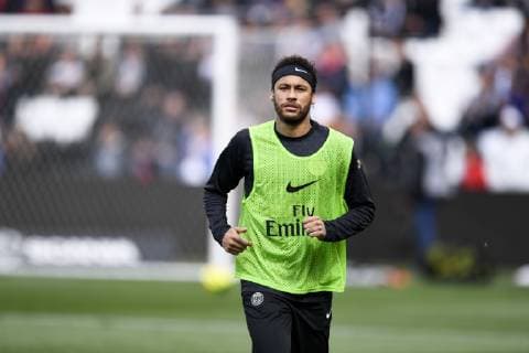 ECHAUFFEMENT - 10 NEYMAR JR (PSG) FOOTBALL : Angers vs Paris SG - Ligue 1 Conforama - 11 05 2019 AnthonyBIBARD FEP Panoramic 