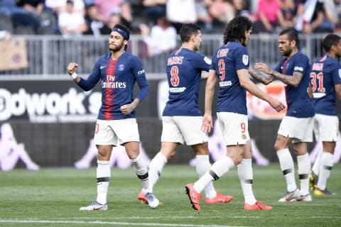 JOIE - 10 NEYMAR JR (PSG) FOOTBALL : Angers vs Paris SG - Ligue 1 Conforama - 11 05 2019 AnthonyBIBARD FEP Panoramic 