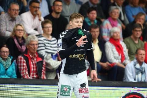 Jan Forstbauer (Hamburg) schaut kritisch TV Huettenberg vs HSV Hamburg, Handball, 2. Bundesliga, 11.05.2019 TV Huettenberg vs HSV Hamburg, Handball, 2. Bundesliga, 11.05.2019 Huettenberg Copyright: xEIBNER RenexWeissx EP_RWS