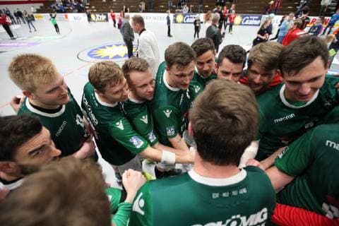 Siegesjubel bei DJK Rimpar Woelfe, TuS N-Luebbecke vs DJK Rimpar Woelfe, Handball, 2. Bundesliga, 11.05.2019, TuS N-Luebbecke vs DJK Rimpar Woelfe, Handball, 2. Bundesliga, 11.05.2019 Luebbecke Copyright: xEIBNER JanxStrohdiekx EP_JSK