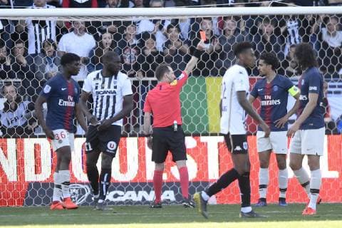 05 MARQUINHOS (PSG) - CARTON ROUGE FOOTBALL : Angers vs Paris SG - Ligue 1 Conforama - 11 05 2019 AnthonyBIBARD FEP Panoramic 