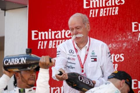 Motorsports: FIA Formula One World Championship WM Weltmeisterschaft 2019, Grand Prix of Spain, Dr. Dieter Zetsche (GER, Chairman of the Board of Management of Daimler AG, Head of Mercedes-Benz Cars), Barcelona Spain