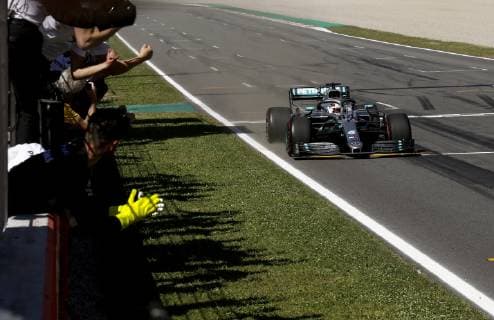 Motorsports: FIA Formula One World Championship WM Weltmeisterschaft 2019, Grand Prix of Spain, 44 Lewis Hamilton (GBR, Mercedes AMG Petronas Motorsport), Barcelona Spain