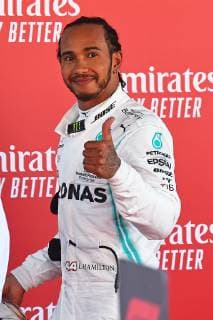 12.05.2019, xekx, FIA Formel 1, Großer Preis von Spanien 2019 - Rennen emspor, Sieger, 1. Platz Lewis Hamilton (Mercedes-AMG Petronas) (DFL DFB REGULATIONS PROHIBIT ANY USE OF PHOTOGRAPHS as IMAGE SEQUENCES and or QUASI-VIDEO) Barcelona