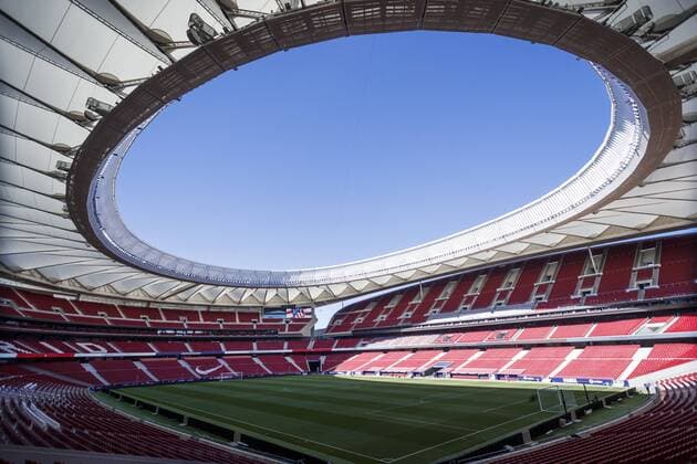 Madrid, Spain, 13.05.2019, Open Media Day in the Wanda Metropolitano, stadium of Atletico de Madrid, Interior view of the stadium ( Defodi-Madrid, Spain, 13.05.2019, Open Media Day in the Wanda Metropolitano, stadium of Atletico de Madrid, Interior view of the stadium ( Defodi-09-523-097204 DeFodi523