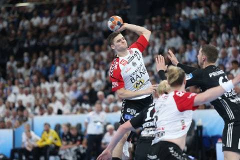 Kay Smits (Holstebro) HANDBALL : EHF Cup - Demi-finale - THW Kiel vs TTH Holstebro - 17 05 2019 KevinDomas Panoramic 