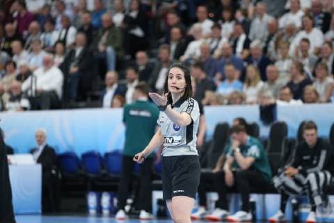 Bonaventura Arbitre HANDBALL : EHF Cup - Demi-finale - THW Kiel vs TTH Holstebro - 17 05 2019 KevinDomas Panoramic 