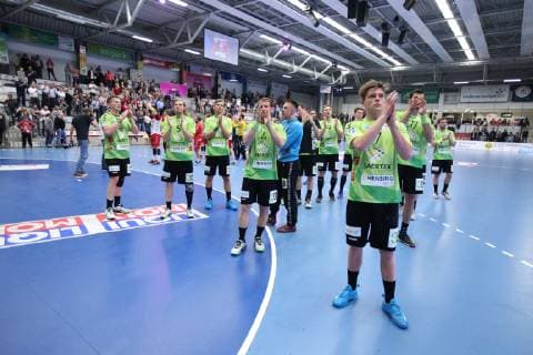 Enttaeuschung bei TV Emsdetten, ASV Hamm-Westfalen vs TV Emsdetten, Handball, 2. Bundesliga, 17.05.2019, ASV Hamm-Westfalen vs TV Emsdetten, Handball, 2. Bundesliga, 17.05.2019 Hamm Copyright: xEIBNER JanxStrohdiekx EP_JSK