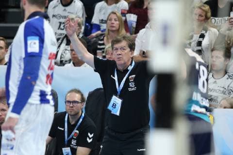 Velimir Petkovic (Berlin) HANDBALL : EHF Cup - Demi-finale - Fuchse Berlin vs FC Porto - 17 05 2019 KevinDomas Panoramic 