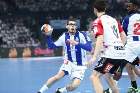 Handball, EHF-Cup, Team Tvis Holstebro - FC Porto, Spiel um Platz 3 Rui Silva (Porto) HANDBALL : EHF Cup - Finale 3 4 - TTH Holstebro vs FC Porto - 18 05 2019 KevinDomas Panoramic 